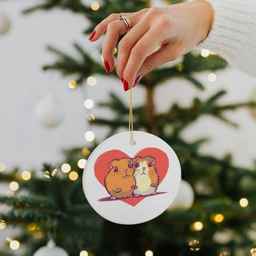 Weihnachtsschmuck 2024 Weihnachtsbaum rund Keramik Anhänger lächelnd lustige Weihnachtsanhänger Hängende Weihnachtsbaum Dekoration für Zuhause Neujahr Party Supplies Geschenke