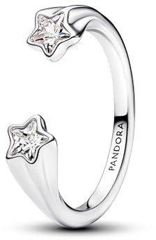 Pandora 193582C01 Damen Ring Silber Sternschnuppen