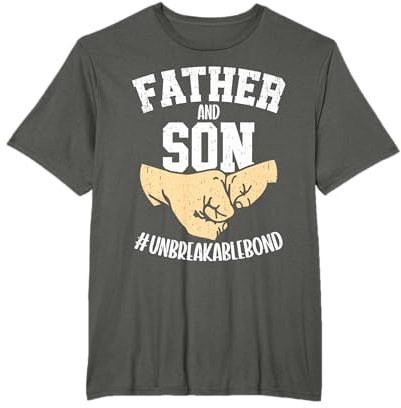Father and Son Incassable Bond Bump Correspondance T-Shirt