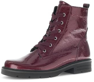 Gabor Bottines 4.651 pour femme en rouge verni/brossé, rouge, 40.5 EU