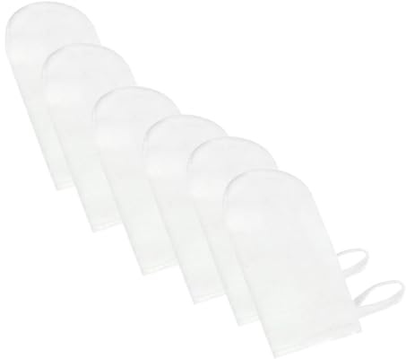 6 Stücke Baby Finger Pinsel Reinigung Zähne Mund Tücher Weiche Gaze Säugling Mundhygiene