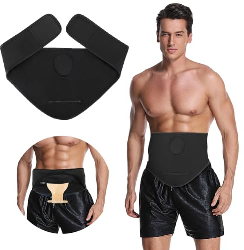 Cinturón de estoma, bolsa de estoma elástica ajustable, bolsa de colostomía, accesorios para hombres y mujeres (XXL)