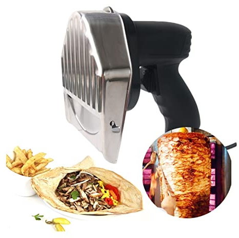 Taglie gyros for coltello da a macchina slicer di kebab elettrico con utensili cucina a 2 lame Cucina senza sforzo