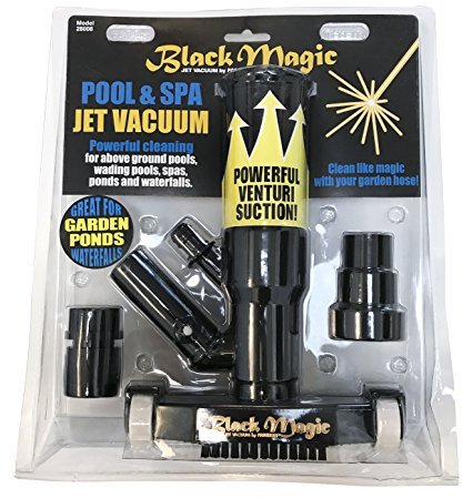 Poolmaster 28008 Black Magic Jet Spa and Swimming Pool Vacuum, Premier