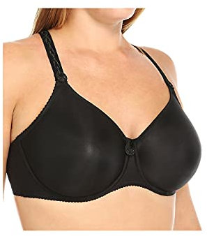 Primadonna Satin Seamless Non Padded Bra Black