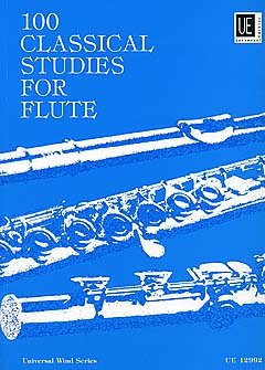 Verlag Universal Edition 100 Classical Studies - arrangiert für Querflöte [Noten/Sheetmusic] Komponist: Vester FRANS
