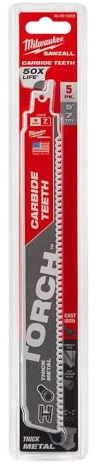 Hoja Sable THE TORCH™ Carbide 230mm 7Tpi - 5uds