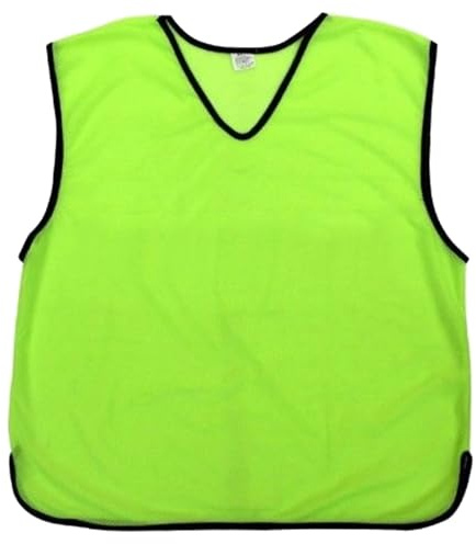 Sterling Sports 10 bavaglini sportivi da allenamento in rete per adulti, ad asciugatura rapida, attrezzatura per allenamento di calcio, rugby, basket e cricket, gilet ideali per l'allenamento di