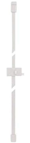 Vachette Serrure en applique multipoints horizontale à tirage MULTIBLINDE série 8800, Tirant Gauche, Certifiée A2P*, Haute sécurité, 3 points de fermeture, 4 clés VIP+ brevetées incluses, Blanc