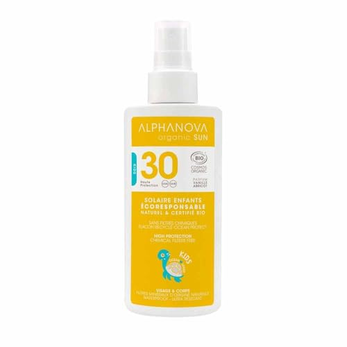 Protector Solar Ecológico SPF 30 Niños Alphanova 125 ml.