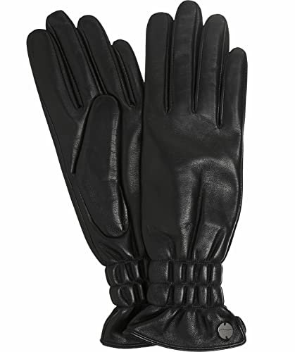 Tamaris Damen ARTOVA Winter-Handschuhe, Jet Black, S