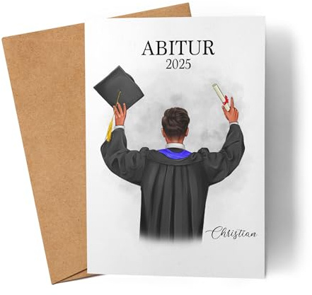 Kiddle-Design Bachelor Karte Personalisiert Frau Abschluss Bachelor Geschenk Bestandene