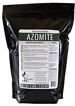 5 Pound Granular Azomite Trace Mineral Fertilizer