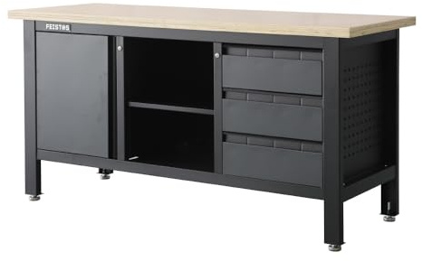 FEISTOS Werkstatteinrichtung Heros 1 169x60x87 cm Werkbank 38 mm Werktisch