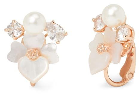 Kate Spade New York Precious Pansy OHRRING Weiß Multi
