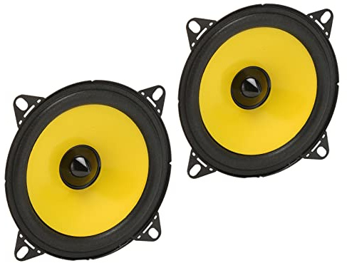 TOPINCN Car en Haut-Parleur Coaxial Conception Intelligente 4in 300W, Installation Facile pour la Modification du Système Audio Automobile