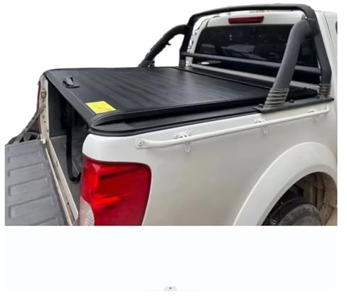 AJHJET Laderaumabdeckung Für Nissan Für Navara D22 D40 NP300 Hard Bed Rolling Shutter Lid Pick Up Truck Retractable Tonneau Cover Cargo Cover