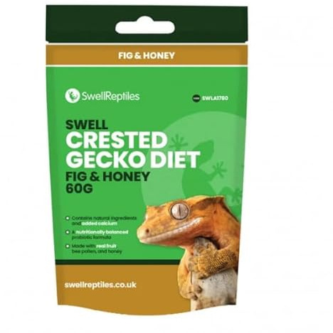 Swell Reptiles Crested Gecko Diet Assorted Flavours (Fig & Honey)