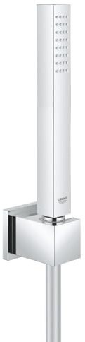 GROHE Euphoria Cube Stick - Wandhalterset (wassersparend, 1 Strahlart, Antikalk System), chrom, 27703000
