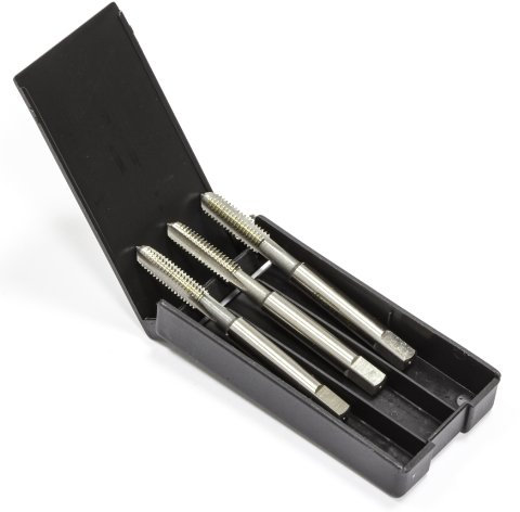 Volkel 804/034S 5mm x 0.8 HSS Tap (Set of 3)