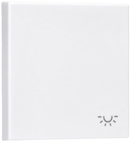 JUNG LS990LWW Wippe m. Symbol Licht Alpinweiß Serie LS