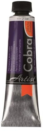 Cobra Talens wassermischbare Ölfarben, 40 ml, 568 Permanent Blauviolett