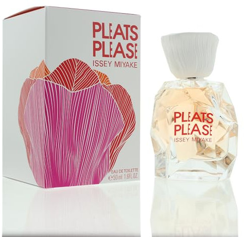 Issey Miyake - Pleats Please Eau de Toilette - Blumiges & fruchtiges Parfüm für Frauen mit Duftnoten von Birne, Pfingstrose, Patchouli & Vanille - Damenparfüm