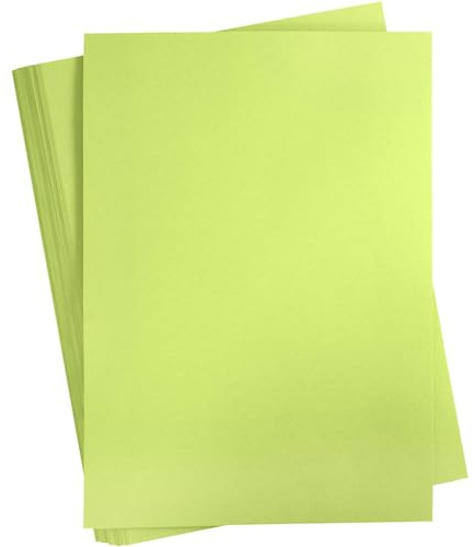 Tonkarton A2 420x600 mm 180 g lindgrün 100 Blatt