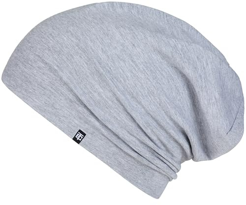 Enter the Complex® Leichte Beanie Mütze, Herren und Damen, Übergangsmütze, Herbst, Frühling, Sommer Beanie, Dünne Kopfbedeckung, Baumwolle (Jersey)