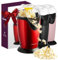 Andrew James Popcorn Maker Machine – Hot Air Popcorn Machine for Healthy Snacking – Classic Air Popcorn with Cinema Boxes – Ideal Popcorn Maker Movie Night Accessory