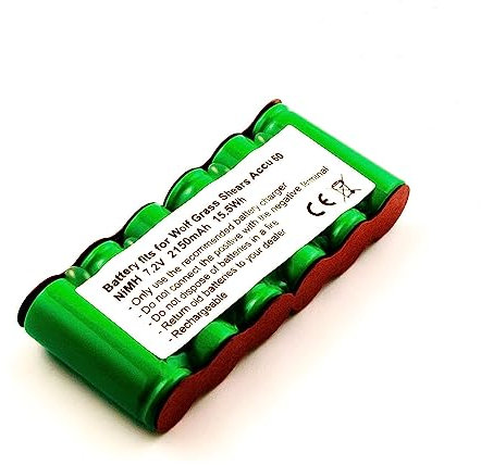 Ersatz Akku kompatibel mit Wolf Rasenschere Accu BS60