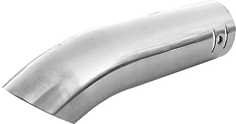 Embout Tuyau De Sortie Pot D'échappement 46mm Diamètre Intérieur Acier Inoxydable Chrome