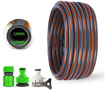 BBGS Schlauchtrommel Schlauch, 13 Mm (1/2 Zoll), Flexibler Gartenschlauch, 4-lagiges Verstärktes Außenschlauchrohr Zum Waschen und Reinigen Von Autos (Color : 1/2 Hose, Size : 40m)