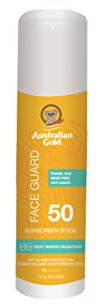 Australian Gold, Spf 50 Face Guard Stick, 14 g