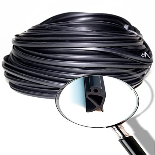Joint de fenêtre, S-1530, (10mts) | Joint fenetre isolation conçu pour une performance maximale. Joint caoutchouc robuste et souple, idéal pour protéger les fenêtres PVC contre le froid et l’humidité.