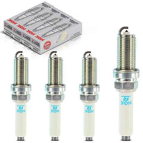 4x Original NGK PLFER7A8EG Zündkerze Kompatibel mit A1 8X1 8XK 1.8L 2.0L 2014-2018 A1 Sportback GBA 2.0L 2018-Heute A3 8V1 8VK 1.8L 2.0L 2012-2017 A3 Cabriolet 8V7 8VE 1.8L 2.0L 2013-Heute
