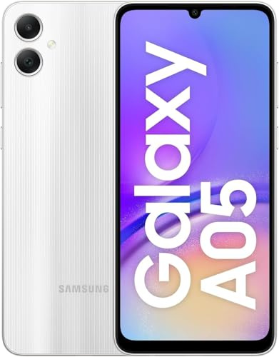 Samsung Galaxy A05 A055M 64GB Dual-SIM GSM Unlocked Android Smartphone (Latin America Version) - Silver