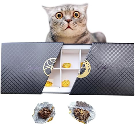 SPRING VIBES More Than Catnip CELEBRATIONS - Highest Potency, Best Luxurious Cat Toy Present, MESS FREE, 100% Natural, MONTHLY PACK