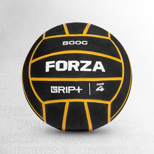 FORZA Viktad vattenpoloboll – för styrke- och uthållighetsträning, premium gummi, grepp + teknik (800 g, storlek 4)