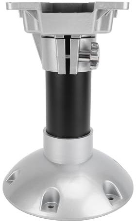Båtsäte Piedestal 330mm Höjd Avtagbar Kaptenstol Pedestal för Yacht Båtfartyg Fiske Flytande Bryggdäck