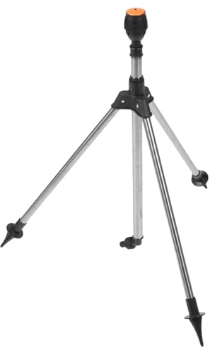 Hemobllo Aspersor Automático Rotativo de Grados para Césped Aspersor de Jardín Trípode Herramientas de Riego para Vegetales Dispositivo de Riego para Jardín