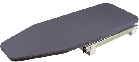 prendeluz Tabla de Planchar Plegable y extraíble para Mueble, giratoria, Acero y Madera, Dimensiones adecuadas para Espacios reducidos. Diseñado para: Planchar en casa. #