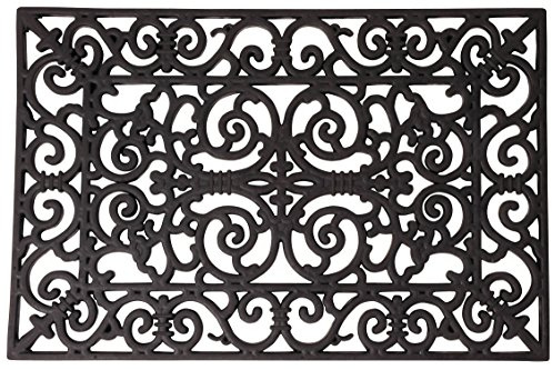 FS Esschert Design Gummi Fußmatte Rechteckig S RB06 Gummi 60x40x1 -