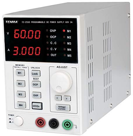MULTICOMP PRO 72‑2550 – Single Output Programmable DC Bench Power Supply, 60 V / 3 A