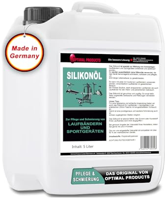 Silikonöl für Laufbänder + Sportgeräte 5 Liter