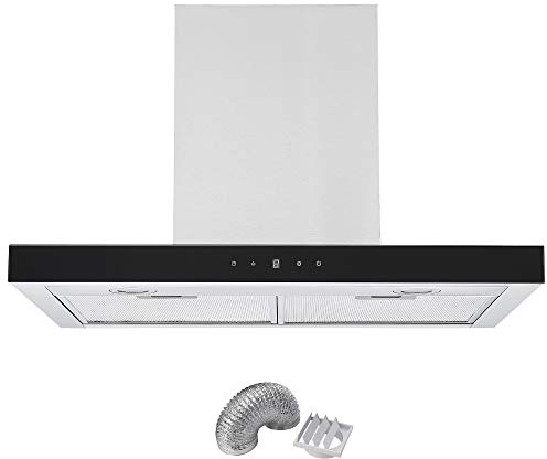Cookology 70cm Linear Hood + Ducting Kit - 627.5 m³/h - Stainless Steel