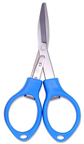 RONGJJ Sartoria Forbici, Cesoie per Tappezzerie da Sarta con Lame Affilate, Impugnatura Morbida per Tagliare Tessuti, Pelle, Materiale, Vestiti, Alterare Pesanti, Blue