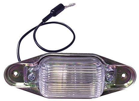 SoLMANi 1967-1991 GM Truck License Plate Lamp License Plate Light Assembly