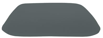 Dukal | Kissenbezug passend für Third of Life VOLAR Reisekissen | 40 x 25 cm | 100% Baumwolle | Farbe: anthrazit
