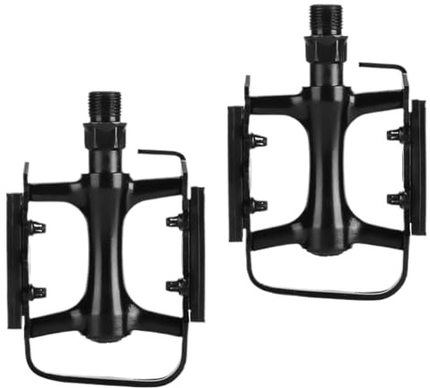 Mountainbikepedaler - 9/16- Aluminiumpedaler, Förseglat Lagersystem, Halkfri Yta, Robust Plattform | Högpresterande Cykling För Stigcykling Pendling Mountainbikeentusiaster Vuxenritt